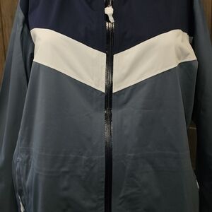 KJUS Women's Navy and White Utility Jacket